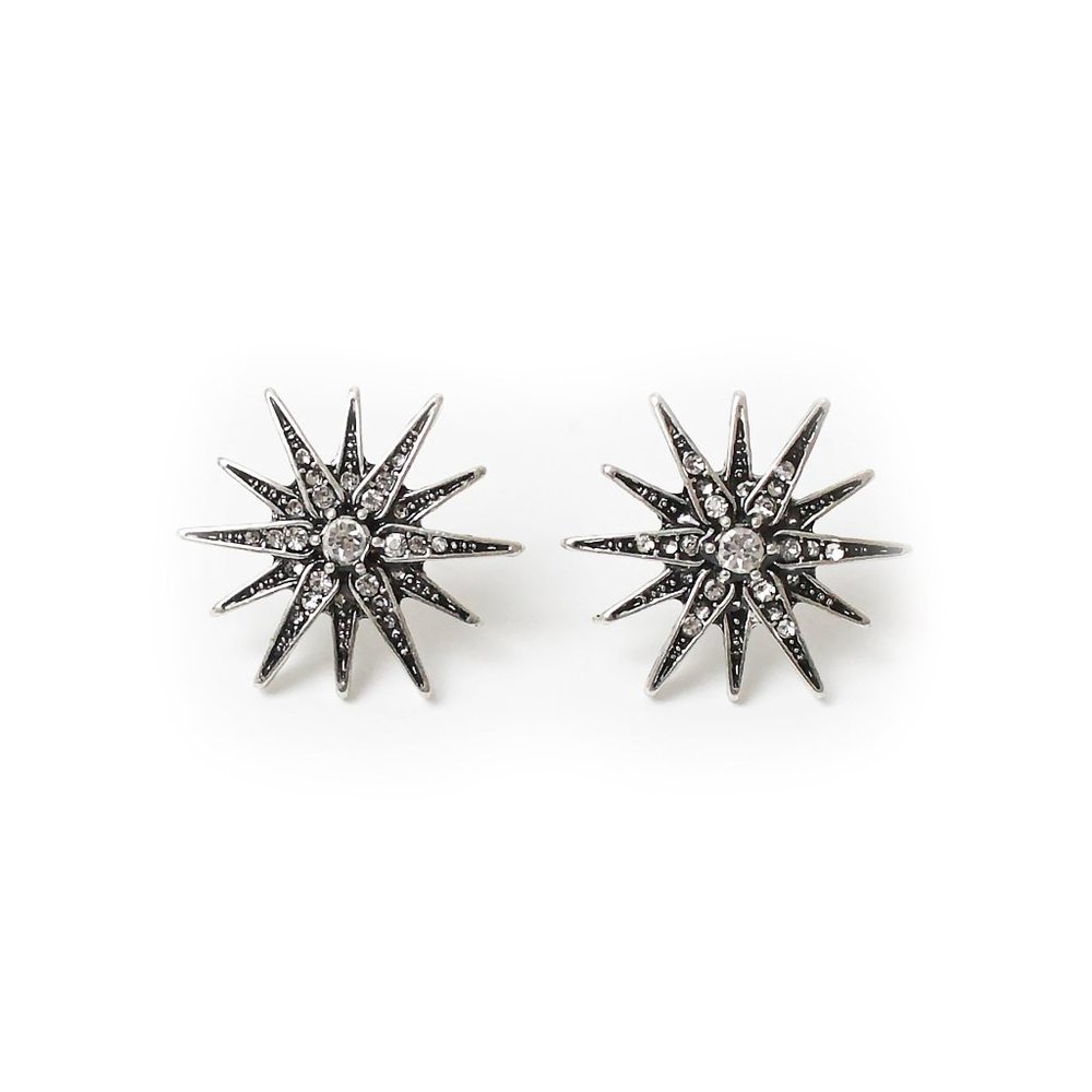Vintage Style Star Earrings